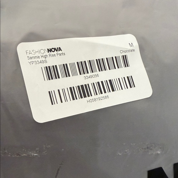 Sammie High Leather Rise Pants - Chocolate - Picture 6 of 6